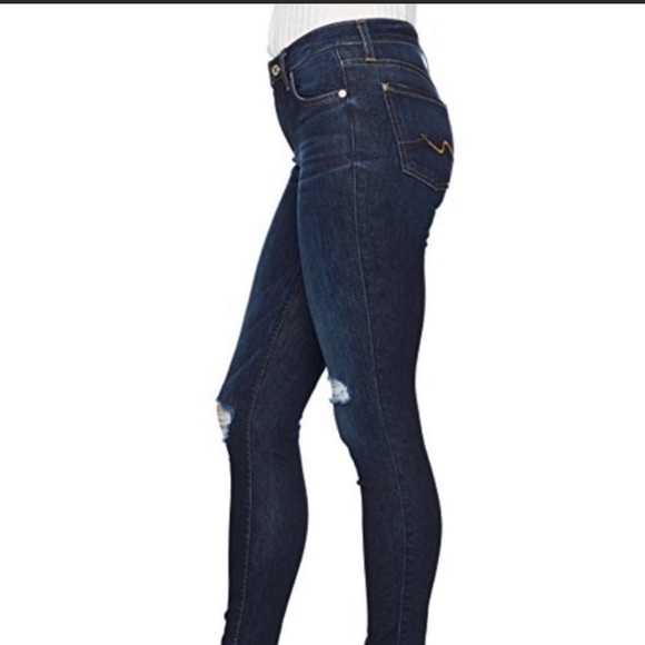 7 for all mankind ankle gwen every fringe hem sz 30 - Picture 3 of 11